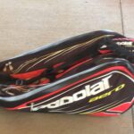 Babolat Tennis Tournament Bag - Red/Black