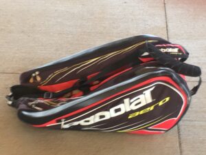 Babolat Tennis Tournament Bag - Red/Black